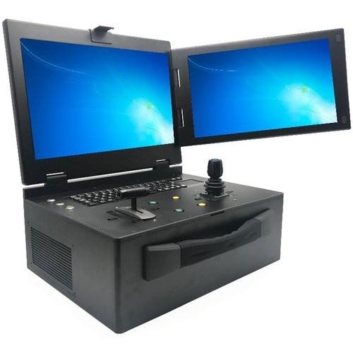 全新双屏便携式工控机双屏加固计算机工业电脑可按需定制